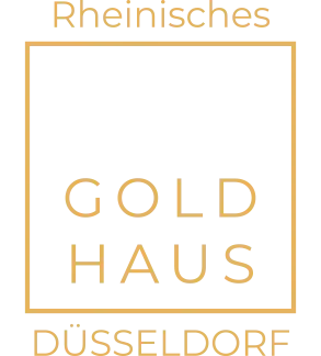 Kontakt & Anfahrt - Logo des Rheinischen Goldhauses Düsseldorf