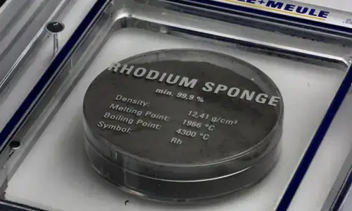 Rhodium als Edelmetall für den Edelmetallankauf