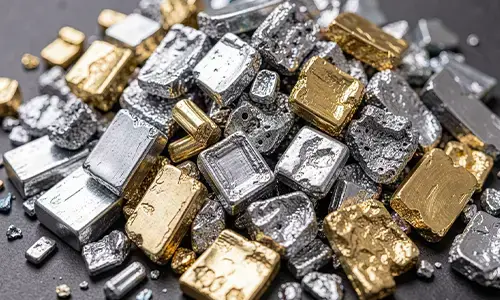 Spezialankäufe von Gold- und Silbermetallen sowie Edelmetallen in verschiedenen Formen